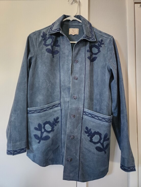 Sezane Jackets & Blazers - Suede Will Jacket - Sézane x Baziszt